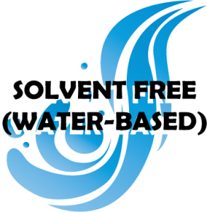 solvent free water based